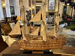 Nachbau der „San Juan Nepomuceno“ aus 12.000 Streichhölzern