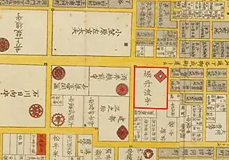 Muramatsu-Hori-Residenz in Edo[11]