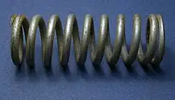 Schraubenfeder – Ganghöhenreduktion an beiden Enden