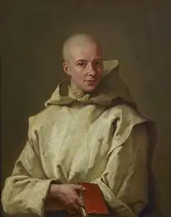 Porträt von Dom Baudouin Du Basset of Gaillon