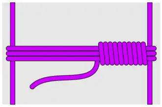 … einen Wirbelstich …