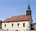 Südostseite der Kirche