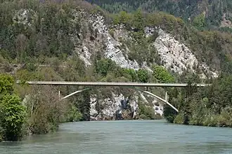 Rheinbrücke Tamins Reichenaubrücke