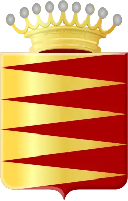 Wappen des Ortes Rhoon