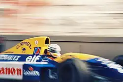 Der Williams FW14B von Riccardo Patrese beim GP von Monaco (1992)