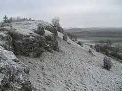 Der Kraterrand des Ries