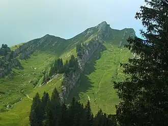 Das Rindalphorn (Standort Gündlesscharte)