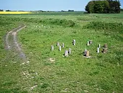 Pfostenkreise auf dem Rispebjerg