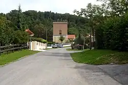 Siedlung Helenenschacht, Förderturm (2010)