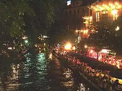 River Walk bei Nacht
