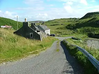 Gebäude in Crossbost