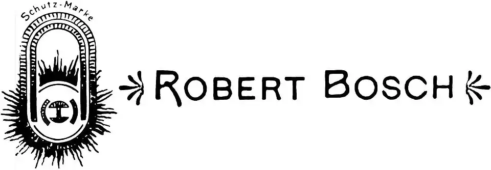 Logo „flammender Magnet“ von 1900