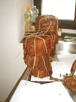 Robiola in Weinblättern