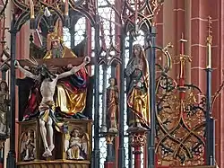 Teil des Altargesprenges