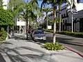 Straßenbild des Rodeo Drive