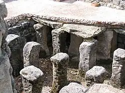Römische Fußbodenheizung (Römisches Freilichtmuseum Hechingen-Stein)