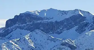 Die Rofanspitze von Nordwesten