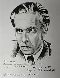 Rolf von Nauckhoff „Stern Theater“ Göttingen 17.11.1950