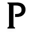 Lateinisches P
