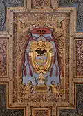 Kardinalswappen in San Sebastiano (Rom)