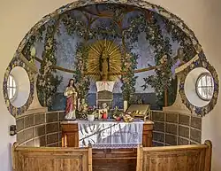 Ausmalung der Rosenkranzkapelle in Bayrischzell