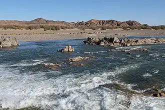 Flusslauf südlich von Rosh Pinah