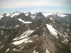Ausblick auf hinteren Kaunergrat und Weißkamm