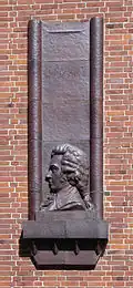 Mozart-Relief in Rostock