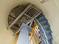 Die Wendeltreppe im Inneren des Leuchtturms