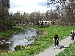 Roter Main im Stadtteil Hammerstatt