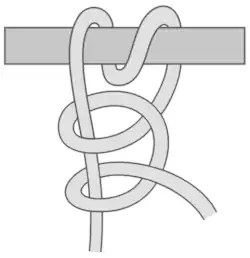 Rundtörn mit zwei halben Schlägen