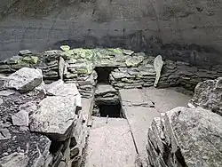 Taversoe Tuick – obere Kammer