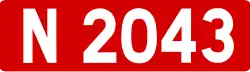Route nationale 2043