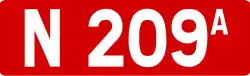 Route nationale 209a