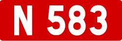 Route nationale 583