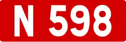 Route nationale 598