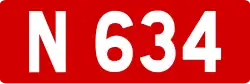 Route nationale 634