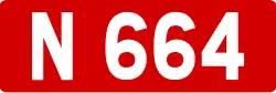 Route nationale 664