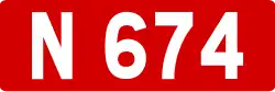 Route nationale 674