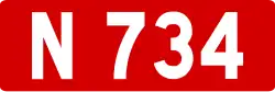 Route nationale 734