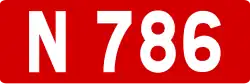 Route nationale 786