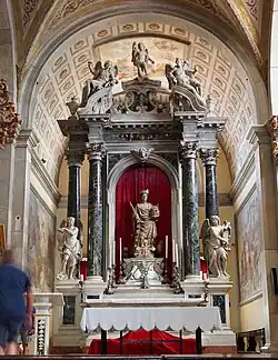 Altar mit Heiligenbildnis in Rovinj