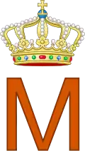 Monogramm von Königin Máxima