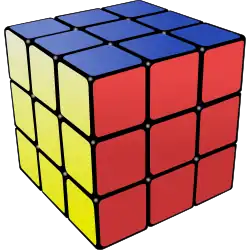 Zauberwürfel in Grundstellung