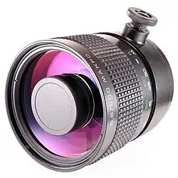 36 mm Brennweite (Normalobjektiv). Abstand Objekt (vorderster Punkt) – Bildebene (Sensorfläche): 0,36 m