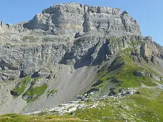 Blick vom Rugghubel zum Ruchstock