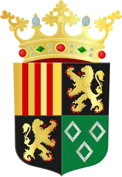 Wappen der Gemeinde Rucphen