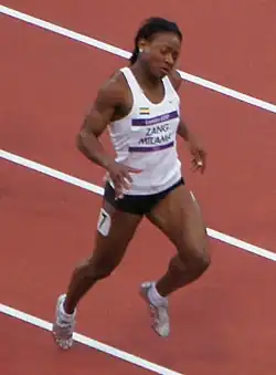 Ruddy Zang Milama Rang vier in 11,43 s