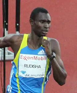 David Rudisha, später zweimal Weltmeister und zweimal Olympiasieger – Rang drei in 1:45,27 min