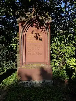 Rudolf Linder-Bischof, 1849–1928, Grab auf dem Friedhof Wolfgottesacker, Basel
